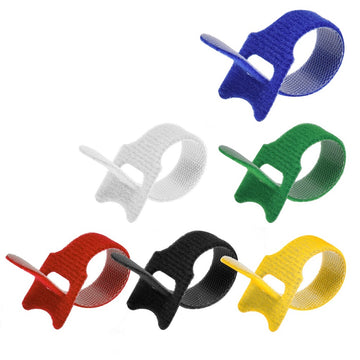 InstallerParts Cable Management Hook and Loop Wrap Strap 1/2" Width Assorted colors