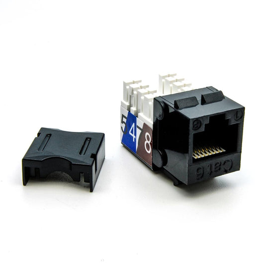 InstallerParts Cat.6 RJ45 110 Type Keystone Jack - High-Speed Network Solution