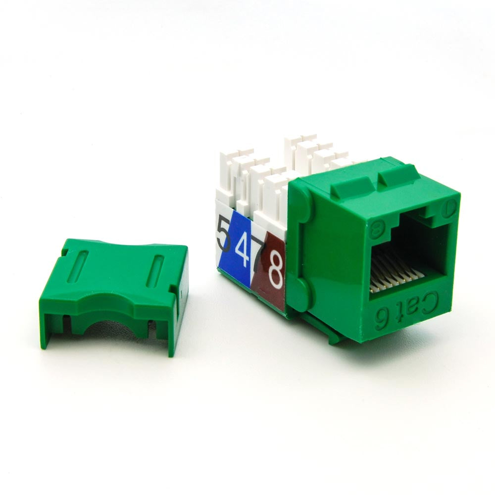 Keystone For Rj45 InstallerParts Cat.6 RJ45 110 Type Keystone Jack - High-Speed Network