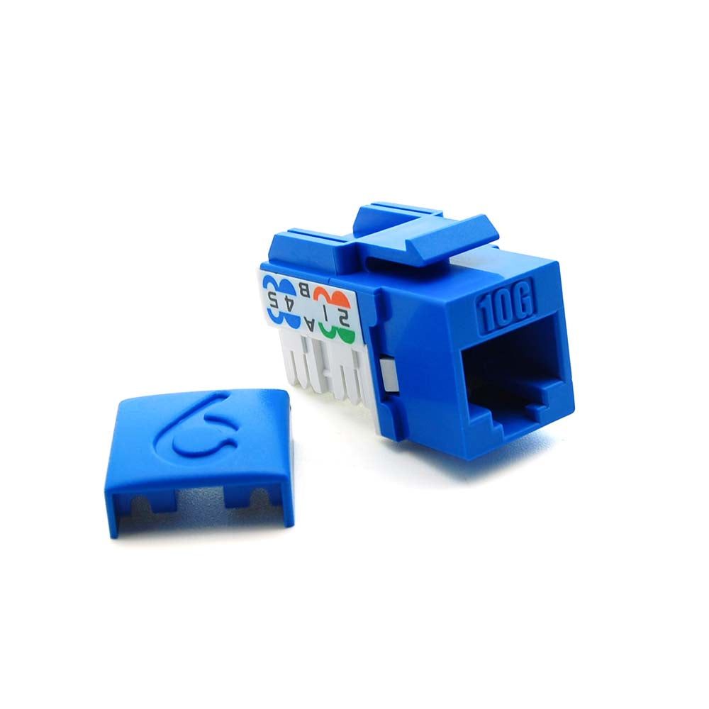 InstallerParts Cat.6A RJ45 110 Type Keystone Jack