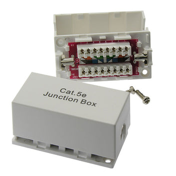 InstallerParts Cat.5E Junction Box, 110 Punch Down Type