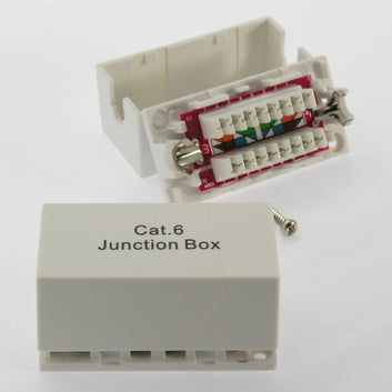 InstallerParts Cat.6 Junction Box, 110 Punch Down Type