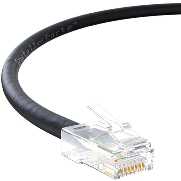 Ethernet Patch Cable CAT6 Cable UTP Non-Booted - Black - Professional Series - 10Gigabit/Sec Network/Internet Cable, 550MHZ