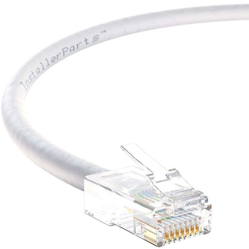 Ethernet Patch Cable CAT5E Cable UTP Non-Booted - White - Professional Series - 1Gigabit/Sec Network/Internet Cable, 350MHZ