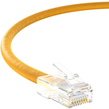 Ethernet Patch Cable CAT5E Cable UTP Non-Booted - Yellow - Professional Series - 1Gigabit/Sec Network/Internet Cable, 350MHZ